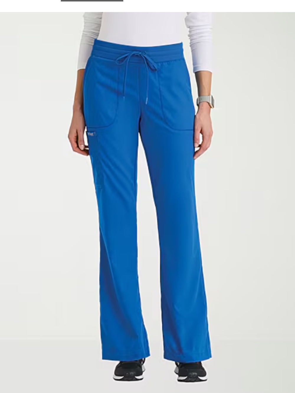 Grey’s anatomy Barco 5 pocket mid rise fit and flare scrub pant